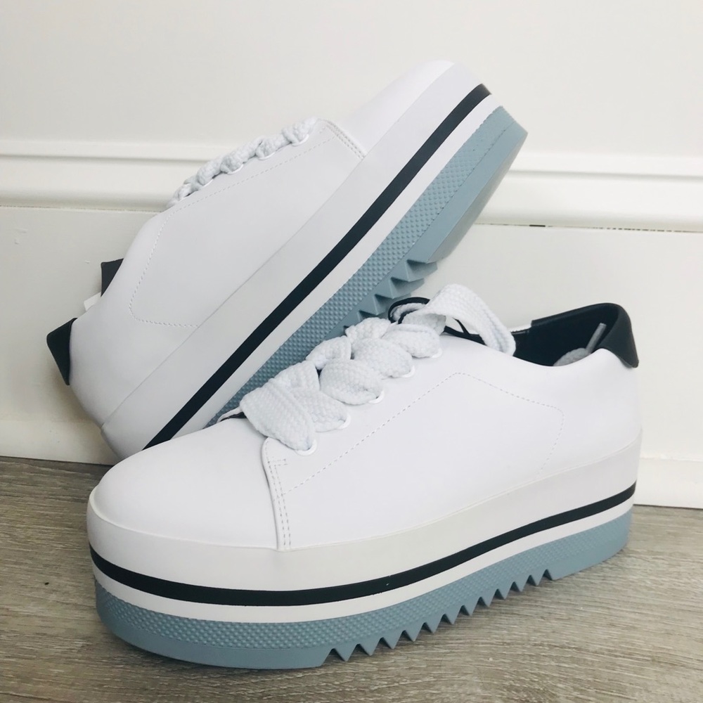 ZARA Platform Derby Shoes